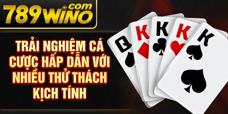 Trải nghiệm cá cược hấp dẫn với nhiều thử thách kịch tính
